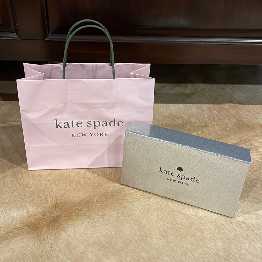 Kate Spade - wallet box and gift bag